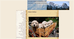 Desktop Screenshot of glacieralpacasandgoldens.com