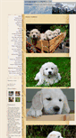 Mobile Screenshot of glacieralpacasandgoldens.com